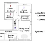 -piazza Mazzini- 120 Mq - 2 - 2 Bagni E Garage Apartamento *